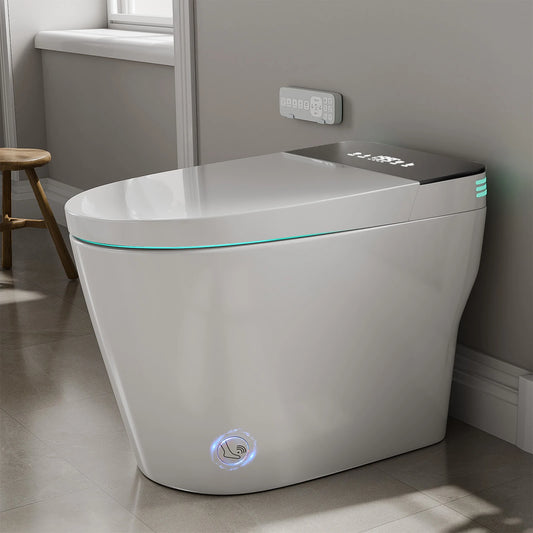 Smart Toilet With Bidet And Heated Seat Auto Open Close