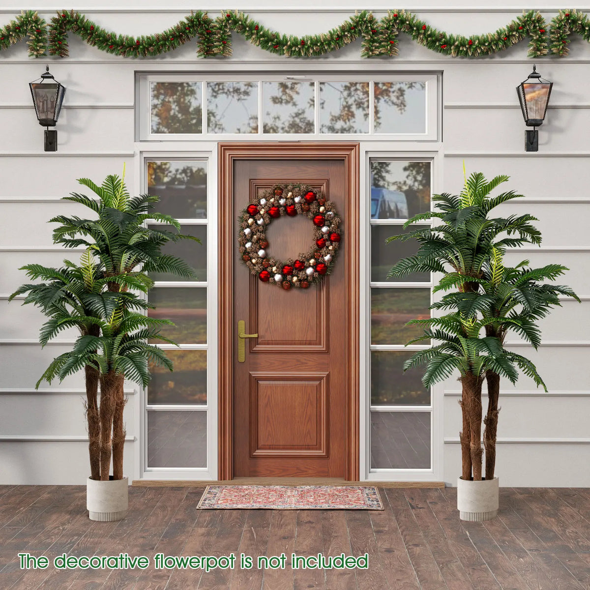 Lifezeal Artificial Palm Tree For Indoor Home Decoration