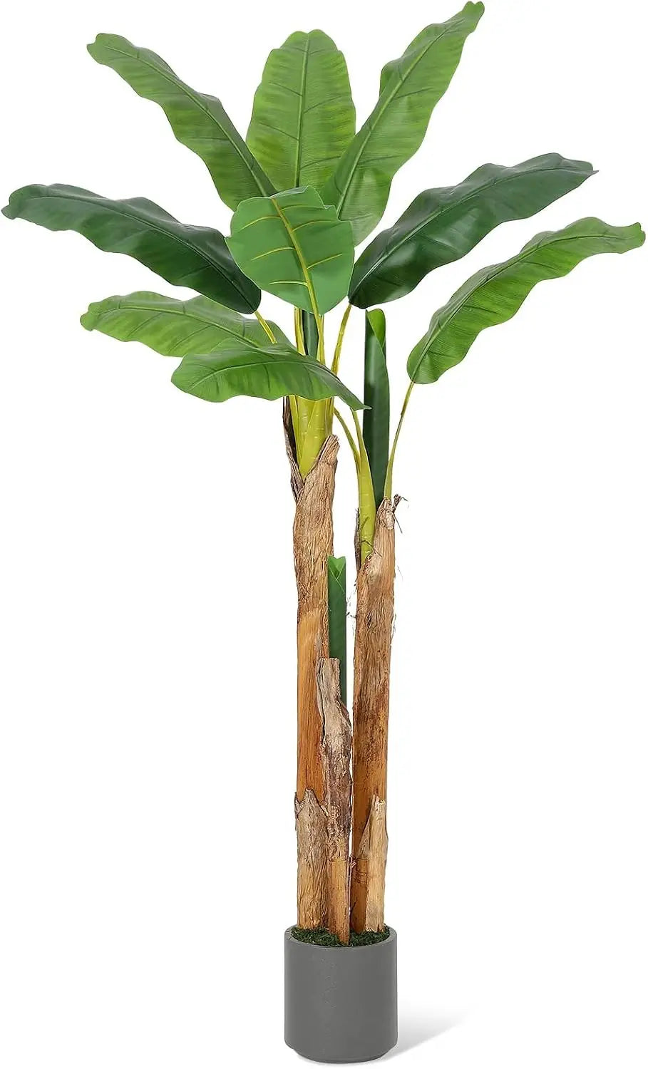 Artificial Banana Tree With Stand For Indoor Home Decor