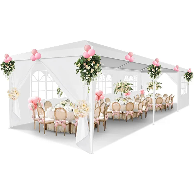 Tooluck Waterproof Party Tent Gazebo Canopy Outdoor Shelter