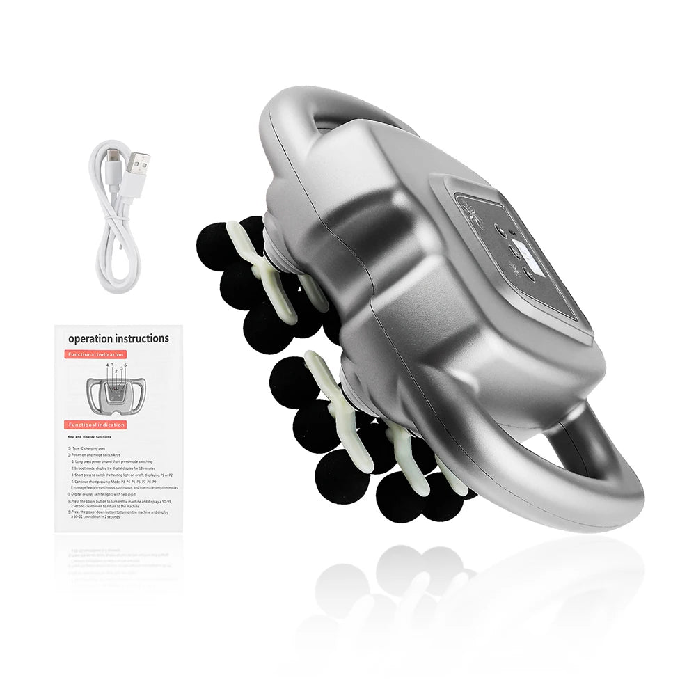 Foreverlily 24 Head Fascia Massage Gun For Full Body Recovery