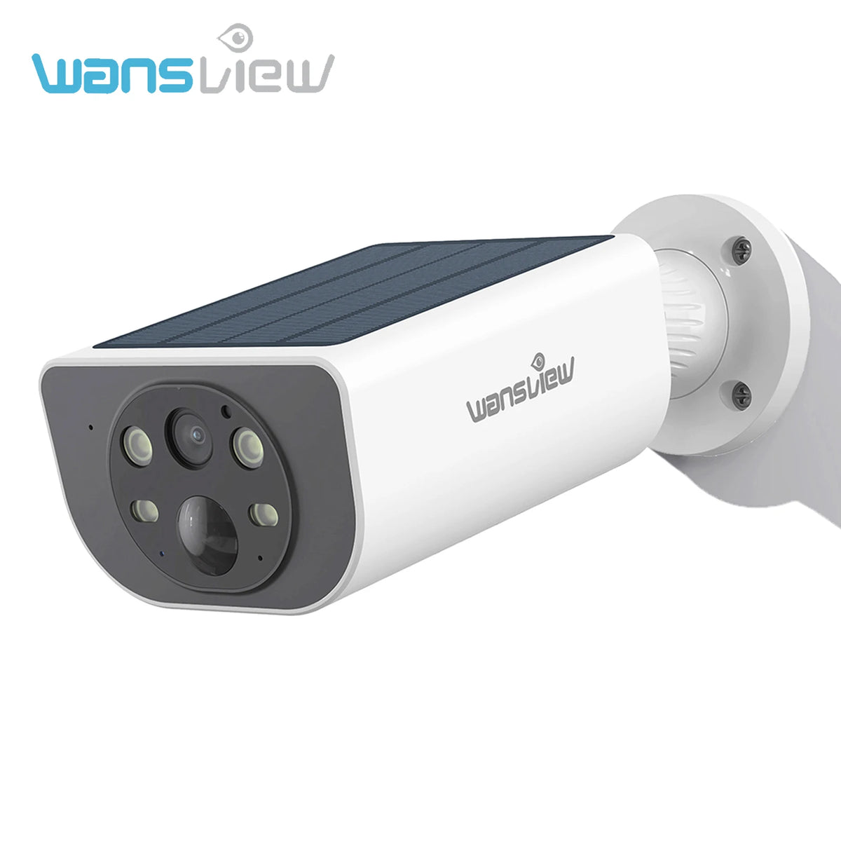 Wansview 2K Outdoor Wireless Security Camera With Floodlight
